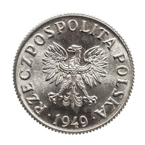 Polska, PRL 1944-1989, 2 grosze 1949 aluminium ( 1 )