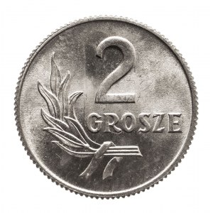 Polska, PRL 1944-1989, 2 grosze 1949 aluminium ( 2 )