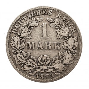 Niemcy, Cesarstwo Niemieckie 1871-1918, 1 marka 1873 D, Monachium