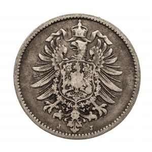 Niemcy, Cesarstwo Niemieckie 1871-1918, 1 marka 1876 J, Hamburg