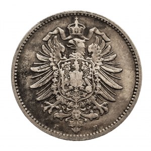Niemcy, Cesarstwo Niemieckie 1871-1918, 1 marka 1886 E, Drezno