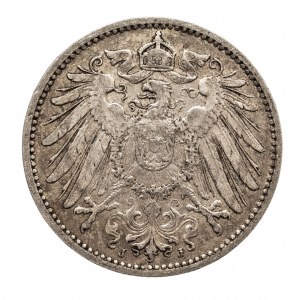 Niemcy, Cesarstwo Niemieckie 1871-1918, 1 marka 1902 J, Hamburg