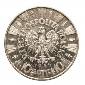 Polska, II Rzeczpospolita 1918-1939, 10 złotych 1935 Piłsudski