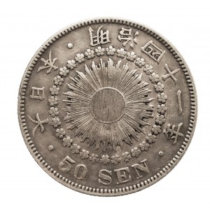 Japonia, 50 sen 1908