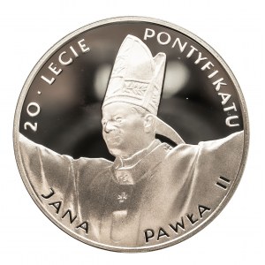 Polska, Rzeczpospolita od 1989 r., 10 złotych 1998, 20 - lecie Pontyfikatu Jana Pawła II