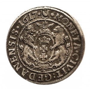 Polska, Zygmunt III Waza 1587-1632, ort 1617, Gdańsk