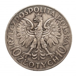 Polska, II Rzeczpospolita 1918-1939, 10 złotych 1933 Sobieski, Warszawa (1)