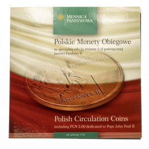Polska, Rzeczpospolita od 1989 r., oficjalny zestaw menniczy: Polskie monety obiegowe