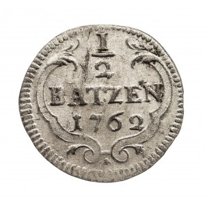 Szwajcaria, Miasto Bazyela, 1 batzen 1762