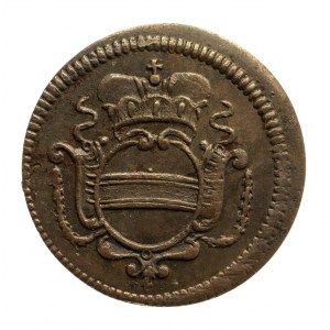 Austria, Maria Teresa 1740-1780, 1 heller (halerz) 1765, Wiedeń