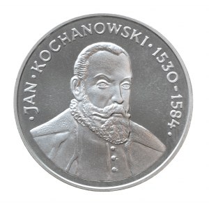 Polska, PRL 1944-1989, 100 złotych 1980 Jan Kochanowski