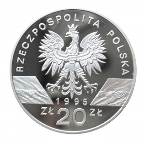 Polska, Rzeczpospolita od 1989 r., 20 złotych 1995, Sum
