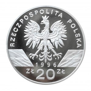 Polska, Rzeczpospolita od 1989 r., 20 złotych 1996, Jeż