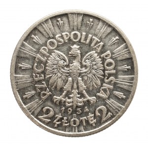 Polska, II Rzeczpospolita 1918-1939, 2 złote 1934 Piłsudski, Warszawa