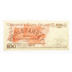 Polska, PRL 1944 - 1989, 100 ZŁOTYCH 1.06.1986, seria SM.