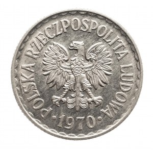 Polska, PRL 1944-1989, 1 złoty 1970, Warszawa