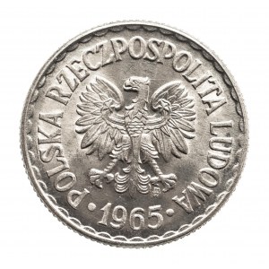 Polska, PRL 1944-1989, 1 złoty 1965, Warszawa
