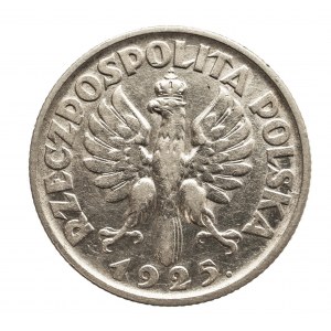 Polska, II Rzeczpospolita 1918-1939, 1 złoty 1925, Kobieta i kłosy, Londyn