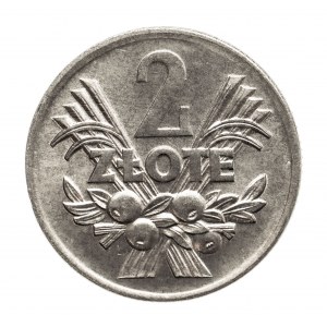 Polska, PRL 1944-1989, 2 złote 1970 Kłosy, Warszawa