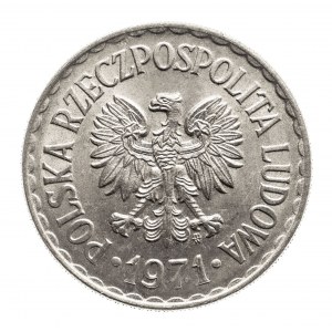 Polska, PRL 1944-1989, 1 złoty 1971, Warszawa (2)
