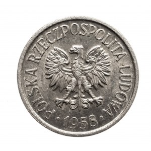 Polska, PRL 1944-1989, 5 groszy 1958, Warszawa