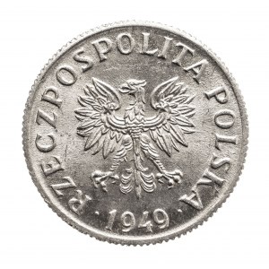 Polska, PRL 1944-1989, 2 grosze 1949, Kremnica