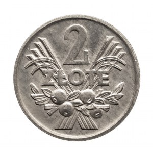Polska, PRL 1944-1989, 2 złote 1973 Kłosy, Warszawa
