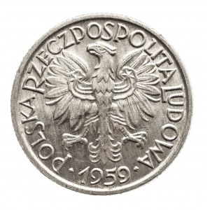 Polska, PRL 1944-1989, 2 złote 1959 Kłosy, Warszawa