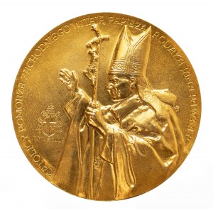 PRL, medal, III Pielgrzymka Ojca Świętego do Polski, Szczecin 1987.