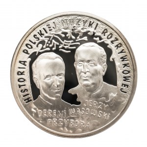 Polska, Rzeczpospolita od 1989 r., 10 złotych 2011, Jeremi Przybora Jerzy Wasowski