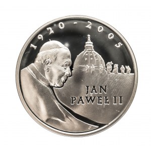 Polska, Rzeczpospolita od 1989 r., 10 złotych 2005, JAN PAWEŁ II 1920-2005