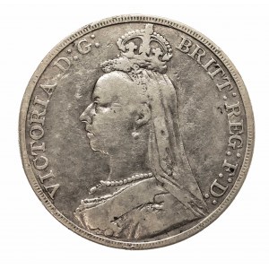 Wielka Brytania, Wiktoria (1837–1901), korona 1889, Londyn.