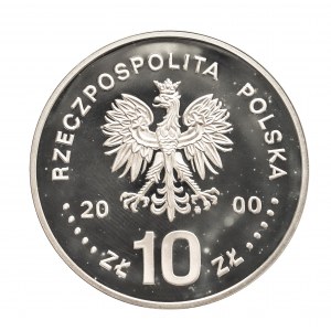 Polska, Rzeczpospolita od 1989 r., 10 złotych 2000, 20-lecie powstania Solidarności