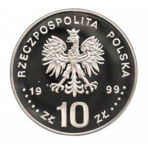 Polska, Rzeczpospolita od 1989 r., 10 złotych 1999, Władysław IV Waza (1632 - 1648)
