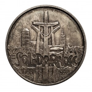 Polska, Rzeczpospolita Polska od 1989 r., 100000 złotych 1990, Solidarność typ C.