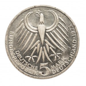 Niemcy, Republika Federalna, 5 marek 1975 J, Friedrich Ebert