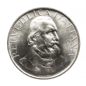 Włochy, 500 lirów 1982, 100. rocznica śmierci Garibaldiego