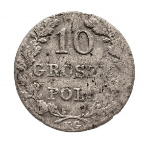 Powstanie Listopadowe 1830-1831, 10 groszy 1831, Warszawa.