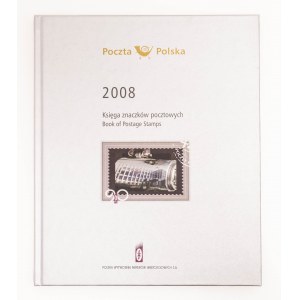 POCZTA POLSKA, PWPW, Księga znaczków pocztowych 2008.
