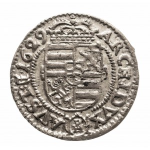 Śląsk, hrabstwo kłodzkie - arcyksiążę Ferdynand 1627–1637, 3 krajcary 1629 PH, Kłodzko