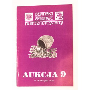 Gdański Gabinet Numizmatyczny, Katalog Aukcji Nr 9 z 1993 roku