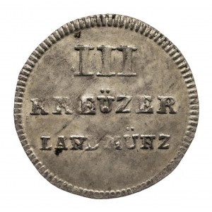 Niemcy, Księstwo Löwenstein-Wertheim-Rochefort, Dominik Konstantyn 1789-1806, III krajcary 1801, Luksemburg