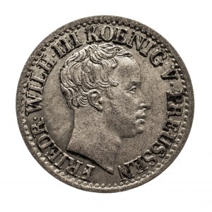 Niemcy, Prusy, Fryderyk Wilhelm III 1797-1840, 1/2 grosza w srebrze 1827 A, Berlin