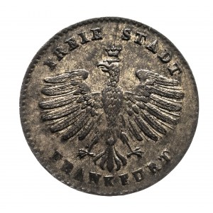 Niemcy, Frankfurt, Wolne Miasto, 1 krajcar 1841, Frankfurt