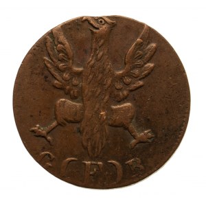 Niemcy, Frankfurt, Wolne Miasto, 1 heller (halerz) 1821 G(F)B, Frankfurt