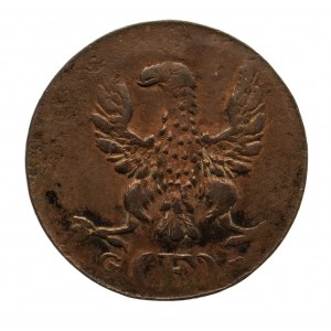 Niemcy, Frankfurt, Wolne Miasto, 1 heller (halerz) 1820 G(F)B, Frankfurt