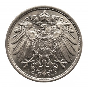 Niemcy, Cesarstwo Niemieckie 1871-1918, 10 fenigów 1908 E, Muldenhuetten