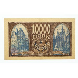 Wolne Miasto Gdańsk, 10.000 marek 26.06.1923.