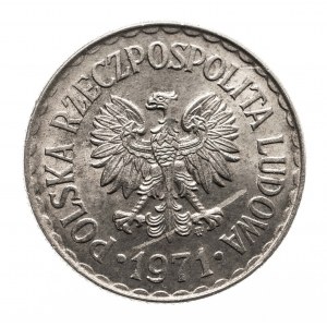 Polska, PRL 1844-1989, 1 złoty 1971, Warszawa