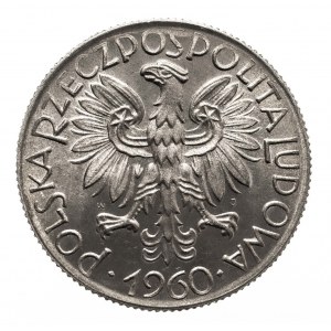 Polska, PRL 1844-1989, 5 złotych 1960 Rybak, Warszawa